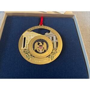 Vintage 1996 White House Historical Association Christmas Ornament W/ Org. Box